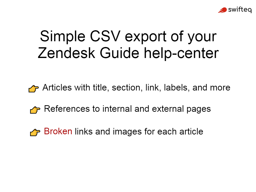 Help Center Export App Integration With Zendesk Support